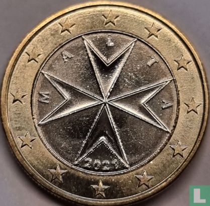 Malte 1 euro 2021 - Image 1