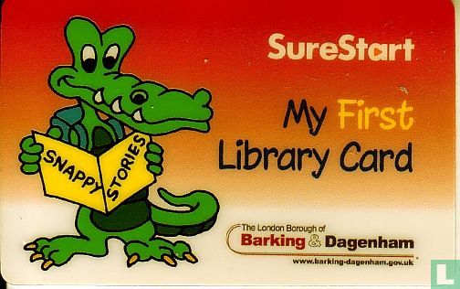 Library card Barking o Dengham
