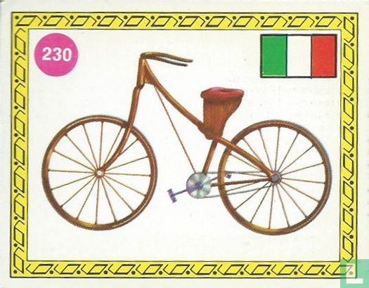 Vianzone: rijwiel - Italië 1884 - Image 1