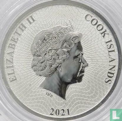 Cookeilanden 10 cents 2021 "Silver star" - Afbeelding 1