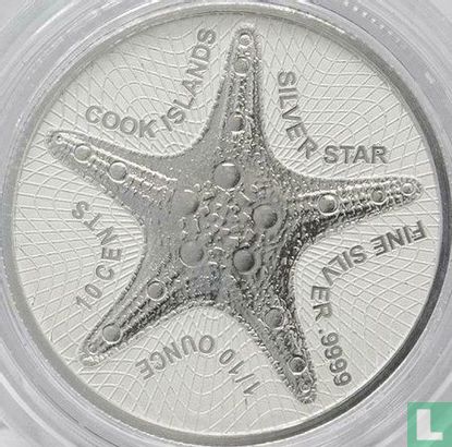 Cookeilanden 10 cents 2021 "Silver star" - Afbeelding 2