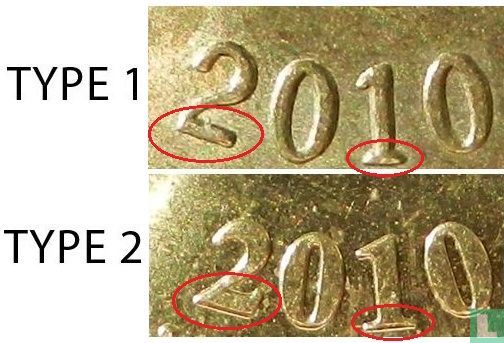 Argentine 25 centavos 2010 (type 2) - Image 3