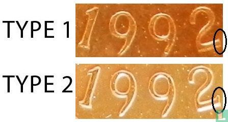 Argentinien 5 Centavo 1992 (Typ 1) - Bild 3