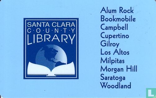 Library card Santa Clara County