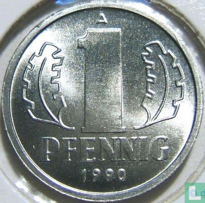 DDR 1 Pfennig 1990 - Bild 1