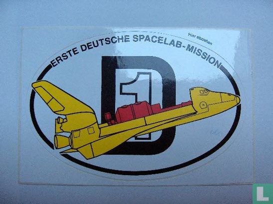 Erste deutsche spacelab-mission