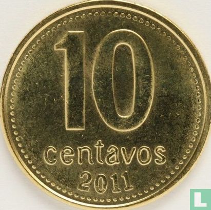 Argentinien 10 Centavo 2011 - Bild 1