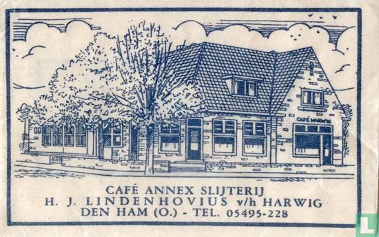 Café Annex Slijterij H.J. Lindenhovius v/h Harwig - Afbeelding 1