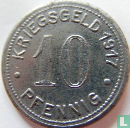 Bottrop 10 pfennig 1917 (zinc) - Image 1