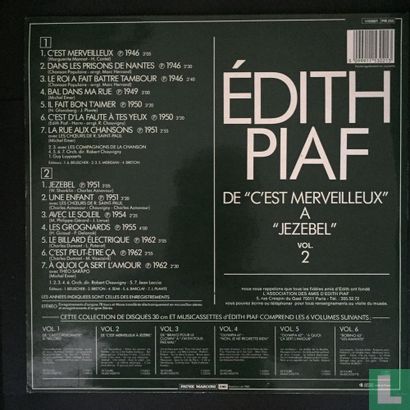 Edith Piaf Vol. 2 - Bild 2