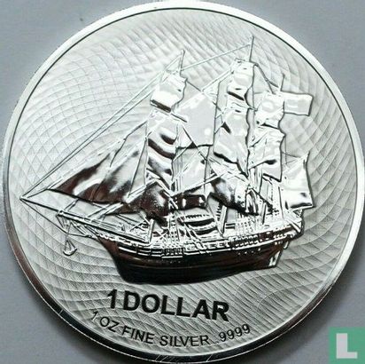 Cookeilanden 1 dollar 2022 "Bounty" - Afbeelding 2