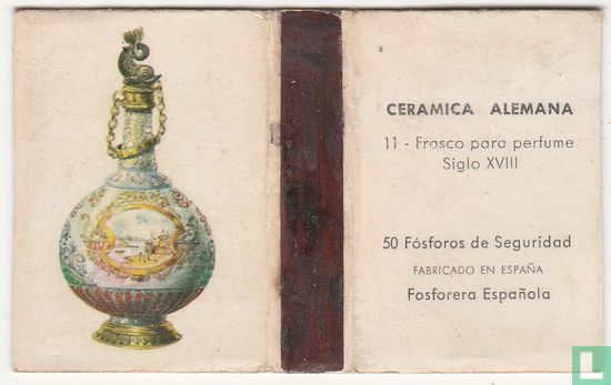 Frasco de perfume siglo XVIII