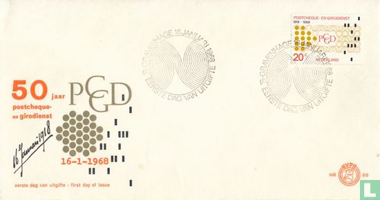 50 ans de service Postchèque et Giro