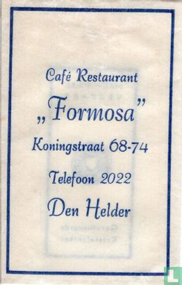 Café Restaurant "Formosa" - Bild 1