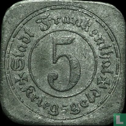 Frankenthal 5 pfennig 1917 (type 1) - Afbeelding 2