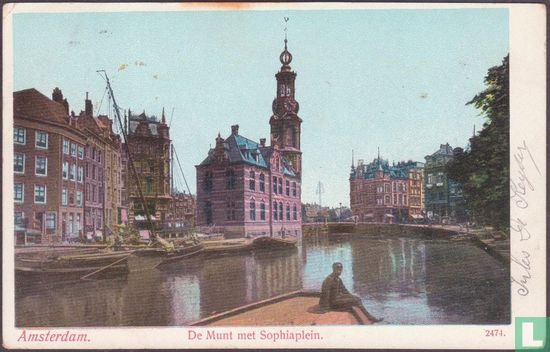 Amsterdam  De Munt met Sophiaplein
