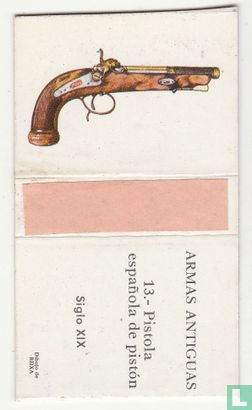 Pistola española de pistón siglo XIX - Afbeelding 1