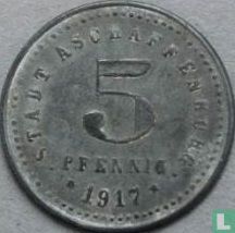 Aschaffenburg 5 pfennig 1917 - Image 1