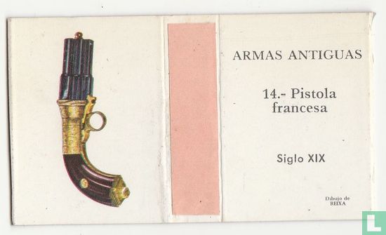Pistola francesa siglo XIX - Afbeelding 2