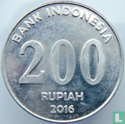 Indonésie 200 rupiah 2016 - Image 1