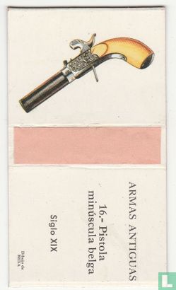 Pistola minúscula belga siglo XIX - Image 1