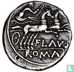 Roman Empire Denarius 150 BC - Image 2