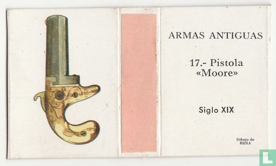 Pistola "Moore" siglo XIX - Image 2