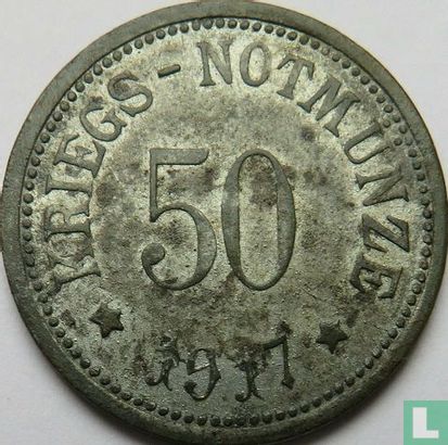 Bergzabern 50 pfennig 1917 (zink) - Afbeelding 1