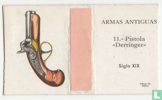Pistola "Derringer" siglo XIX - Afbeelding 2