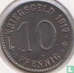 Ahlen 10 pfennig 1919 - Afbeelding 1