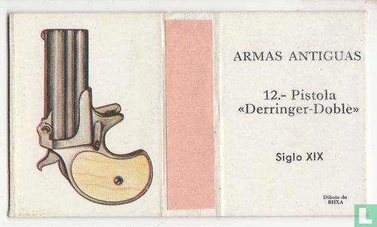 Pistola "Derringer-Doble" siglo XIX - Afbeelding 2