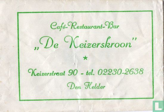 Café Restaurant Bar "De Keizerskroon" - Bild 1