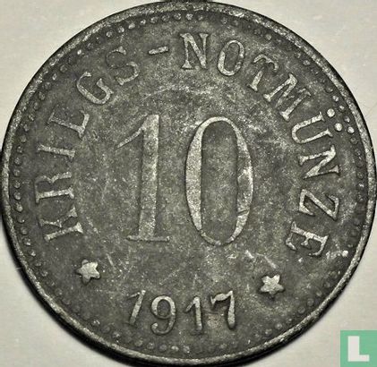Cham 10 pfennig 1917 (zink) - Afbeelding 1