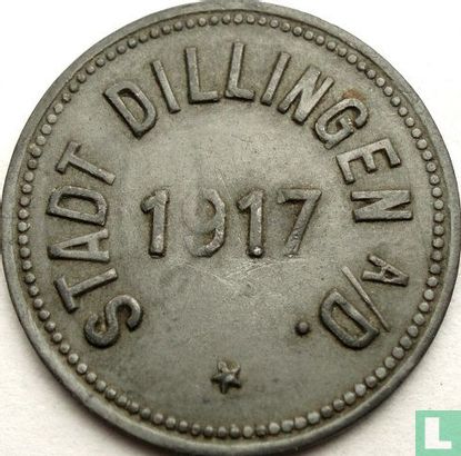 Dillingen 50 pfennig 1917 (type 1) - Afbeelding 1