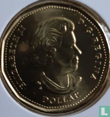 Canada 1 dollar 2021 (coloré) "125th anniversary Klondike gold rush" - Image 2