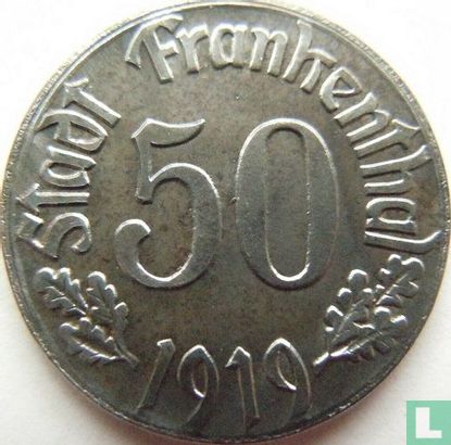Frankenthal 50 pfennig 1919 - Afbeelding 1