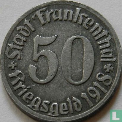 Frankenthal 50 pfennig 1918 - Image 1