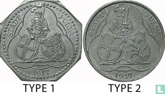 Fulda 10 pfennig 1917 (type 2) - Afbeelding 3