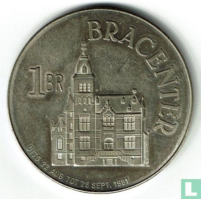 België 1 Bracenter 1981 "Brasschaat" - Image 1