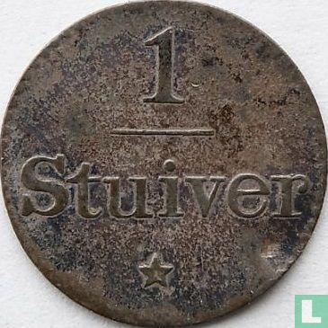 Curaçao 1 stuiver 1822 (0,81 g) - Afbeelding 2