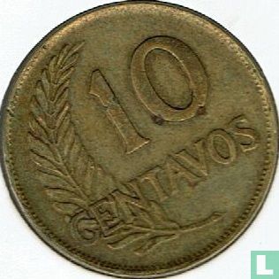 Peru 10 centavos 1942 (zonder S - type 2) - Afbeelding 2