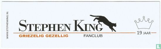Stephen King Fanclub 19 Jaar - Image 1