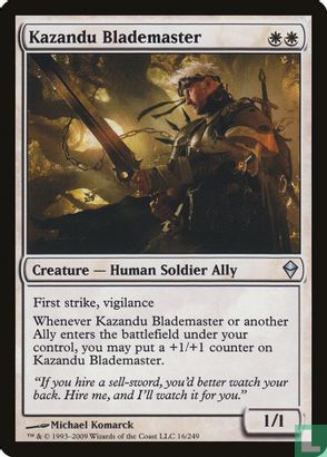 Kazandu Blademaster - Image 1