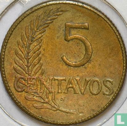 Peru 5 centavos 1942 (S) - Image 2