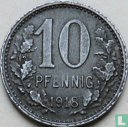 Iserlohn 10 pfennig 1918 - Afbeelding 1