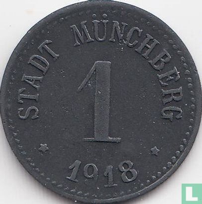 Münchberg 1 pfennig 1918 - Image 1