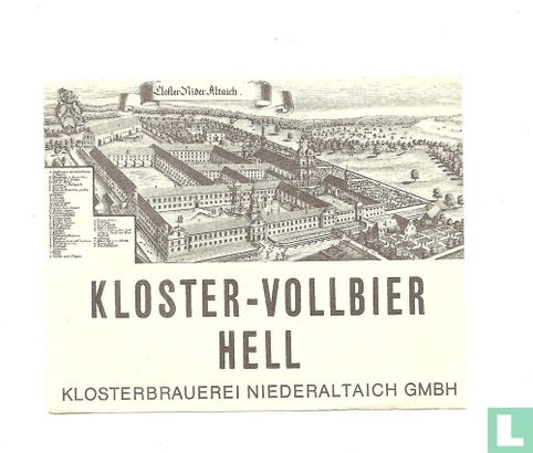Kloster Vollbier Hell
