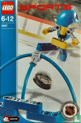 Lego 3557 Blue player and goal