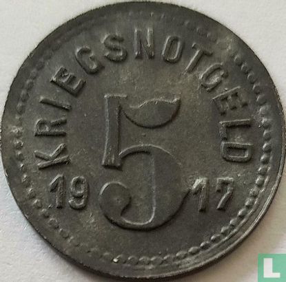 Speyer 5 pfennig 1917 - Afbeelding 1