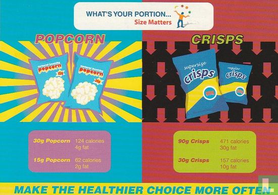 Health Promotion Unit "Popcorn Crisps" - Afbeelding 1